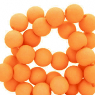 Perles acryliques 6 mm Orange