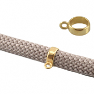 Métal DQ anneau avec œillet Doré (sans nickel)