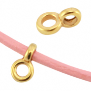 Métal DQ pendentifs avec anneau Ø2.2mm Doré (sans nickel)