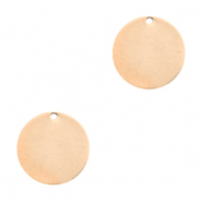 Breloques en m&eacute;tal Designer Quality pour ImpressArt 12mm Dor&eacute; ros&eacute; (sans nickel)
