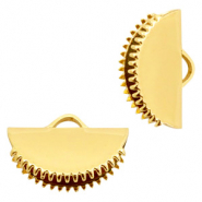 Appr&ecirc;ts en m&eacute;tal DQ griffe ruban 15mm Dor&eacute; (sans nickel)