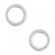 Apprêts en métal DQ anneau 6mm Argenté antique (sans nickel)