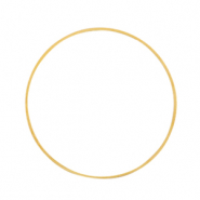 Apprêts en métal DQ anneau fermé 25mm Doré (sans nickel)