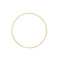 Apprêts en métal DQ anneau fermé 20mm Doré (sans nickel)