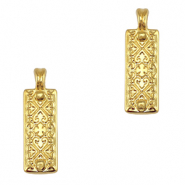 Breloques en m&eacute;tal DQ Dor&eacute; (sans nickel)