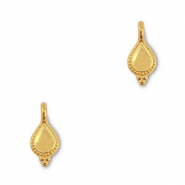 Breloques en métal DQ goutte Doré (sans nickel)