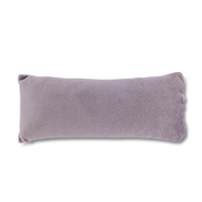 Présentoir bijoux coussin velours doux Violet lilas
