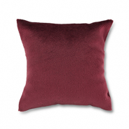 Présentoir bijoux coussin velours doux Rouge bordeaux