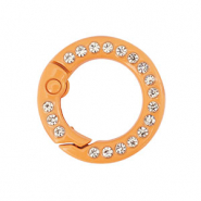 Appr&ecirc;ts color&eacute;s anneau porte-cl&eacute;s Orange