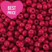 Perles de rocailles 6/0 (4mm) Rouge