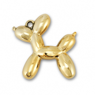 Pendentifs accroche-regard chien ballon Doré