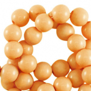 Perles acryliques 10 mm brillant Orange