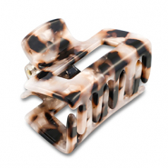 Accessoires pour cheveux pince à cheveux Blanc tortue