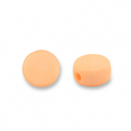Perles acryliques disque Orange