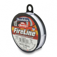 Beadalon Stringing Wire Fireline 0.20mm Blanc