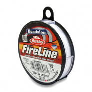 Beadalon Stringing Wire Fireline 0.15mm Blanc