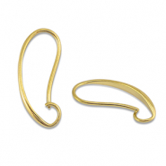 Appr&ecirc;ts en acier Inox boucles d'oreilles crochet Dor&eacute;