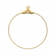 Appr&ecirc;ts en acier Inox supports boucles d'oreilles cr&eacute;oles Dor&eacute;