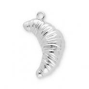 Pendentifs accroche-regard croissant Argenté