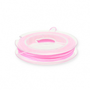 Fil élastique 0.8mm Rose