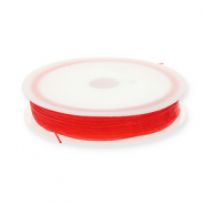Fil élastique 0.8mm Rouge