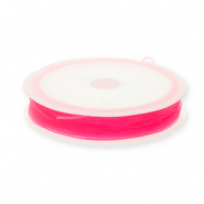 Fil élastique 0.8mm Rose néon