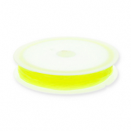Fil élastique 0.8mm Jaune néon
