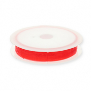 Fil élastique 0.5mm Rouge