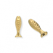 Perles en acier Inox poisson Doré