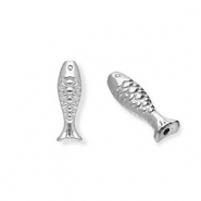 Perles en acier Inox poisson Argenté