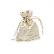 Sachet à bijoux Doré