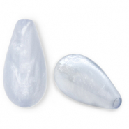 Perles Polaris Elements en forme de goutte Polmo Bleu ciel