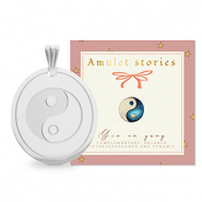 BY31® Breloques en acier Inox Yin & Yang Argenté