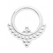 Appr&ecirc;ts en acier Inox breloques / connecteur Argent&eacute;