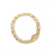 Appr&ecirc;ts en acier Inox connecteur rond Dor&eacute;