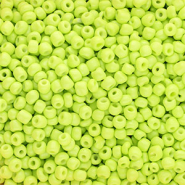 Perles de rocailles 6/0 (4 mm) Jaune citron