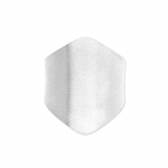 Bagues en acier Inox Argent&eacute;