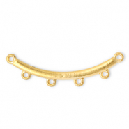 Appr&ecirc;ts en acier Inox connecteur arche avec 4 anneaux Dor&eacute;