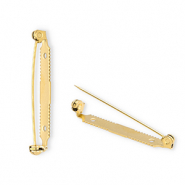 Appr&ecirc;ts en acier inox &eacute;pingle pour broche Dor&eacute;