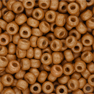 Perles de rocailles Miyuki 6/0 Matted Duracoat Galvanized Yellow Gold 6-4203F