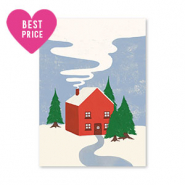 Cartes à bijoux maison Rouge-vert-bleu