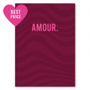 Cartes à bijoux "amour" Rouge