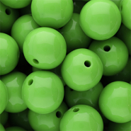 DQ Perles acryliques 18 mm brillant Vibrant green 16-6339 TCX