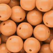 DQ Perles acryliques 18 mm brillant Chamois 15-1145 TCX