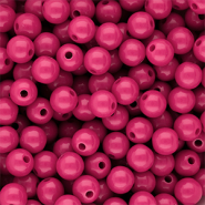 DQ Perles acryliques 10 mm brillant Rose violet 17-2624 TCX