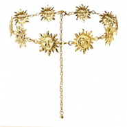 Chaînes de taille soleil Doré