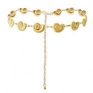 Chaînes de taille coquilles Doré