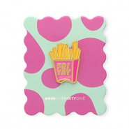 BY31&reg; Pin "Fri yay" sur la carte Turquoise menthe-rose multicolore-jaune multicolore-dor&eacute;