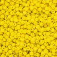 Perles de rocailles 8/0 (3 mm) Jaune
