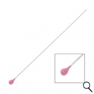 BY31&reg; Appr&ecirc;ts en acier inox clous &agrave; t&ecirc;te boule 70 mm Argent&eacute;-violet lavande